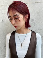 セン 表参道(sen)&nbsp;ハイトーンカラー/透明感ワンカラー/レイヤーカット/明治神宮前