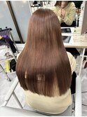 髪質改善ライトブラウン