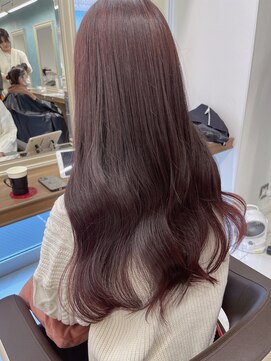 アッシュ 下北沢店(Ash) ワンカラーピンクブラウンカラー