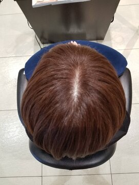 ミック ヘアアンドメイクアップ 高田店(miq Hair&Make up) 白髪染め/ナチュラルブラウン/艶髪/大人ショート/ショートボブ