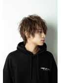 束感マッシュ フェザーショート 毛流れ 波パーマ波ウェーブk