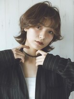 ホヌア(hoNua.)&nbsp;パーマ ニュアンスパーマ レイヤーボブ ゆるふわボブ 20代 30代