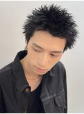 スパイキーショートメンズショート