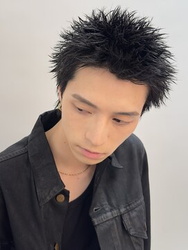 オーシャントーキョー ホワイト 原宿(OCEAN TOKYO WHITE) スパイキーショートメンズショート