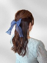 オン キャナルシティ博多前店(on)&nbsp;【中里恵梨】ハーフアップ/ヘアセット/結婚式ヘア/博多