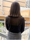 秋冬こっくり*チャコールグレー/ショートボブ