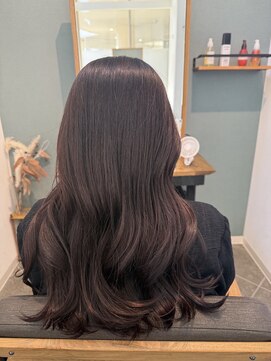 ライクバイコトナ 越谷(RIKE by kotona) 艶やか!ボルドーレッド×ローレイヤーロング