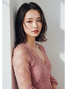 ネオリーブアーチ 武蔵小山店(Neolive arch) イメチェン/グレージュ/外ハネボブ/美髪チェリーブラウン