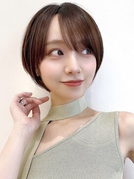セイドット オモテサンドウ(Say. omotesando) Say.ショートボブ丸みショートレイヤーショートレイヤーショート