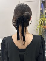 ソアレ(soiree)&nbsp;【ベロアリボンと相性バッチリカチモリヘア】