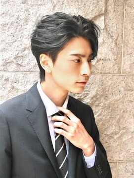 メンズフィール 南森町(MENS FEEL) MEN’S HAIR/波巻ツイストスパイラル/フェザーパーマ/南森町