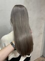 オーバーヘアー 尼崎店(over hair)&nbsp;ぶりーちでできる白髪をぼかす透明感カラー☆