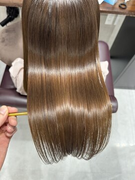 ライア 下北沢(laia) 艶髪 髪質改善【髪質改善 laia 下北沢 美容室 縮毛矯正】