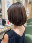 大人可愛いふんわりボブ☆