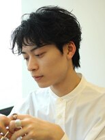 アコロン(acoron.)&nbsp;フェザーパーマ/大人男子/池袋メンズカット