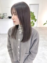 ハイク(Hike) 【Hike/大分駅/金池】レイヤー/髪質改善/オリーブグレージュ