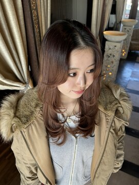 アンツ サザンリゾート 茅ヶ崎店(ANT'S Southern Resort) ロングレイヤー/バタフライカット/水素ケア/ヘッドスパ