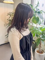 クリック(Click) 着物ヘア/大人ガーリー/ダークアッシュ/似合わせカット/小倉