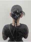 タイトヘアアレンジ