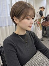 オウル(Owll)&nbsp;【Owll】石田学史刈り上げマッシュショート20代30代40代赤味消し