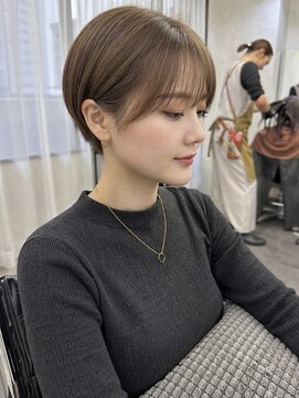 オウル(Owll) 【Owll】石田学史刈り上げマッシュショート20代30代40代赤味消し