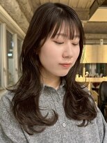 マッシュ チャヤマチ(MASHU chayamachi) 柔らか透明感/ブリーチなし/オリーブブラウン/大阪梅田