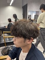 モク 上野(mok)&nbsp;無造作ウェーブ×マッシュパーマ