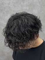 グロップ 町田(GLOP)&nbsp;無造作束感メンズ波巻きパーマ