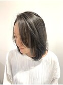 コントラストハイライトカラー,アッシュ,グレージュ【草加】