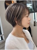 丸みショートハイライト