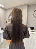 美髪ロングストレート