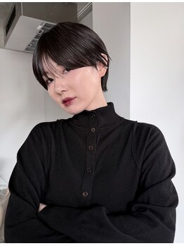 ソワ オモテサンドウ(SOIE OMOTESANDO)の写真/大人の女性にナチュラルで凛としたカッコ良さを引き出すハンサムショートに♪