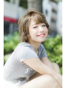 プライズ アイリス 池袋東口店(prize Iris) カジュアルウェーブ/ジェンダーレスショート【池袋池袋東口店】