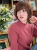 *bliss大宮*斜めバングで前下がりボブa