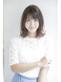 20代30代40代50代/前髪/マチルダボブ/インナーグレージュ/銀座