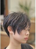 大人の無造作ショート☆【南草津ルシア】