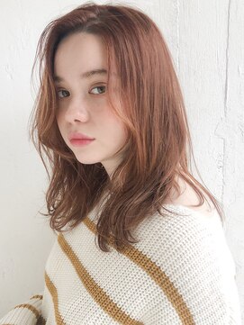 ルティア 池袋(Lutia) オレンジベージュで艶髪に