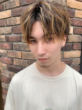 ロンド ロビン 栄(Lond robin) 【Lond robin高瀬慎也】縮毛矯正/ストレート/センターパート326