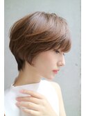 【DaVin中目黒】大人かわいい 明るめベージュ ショートレイヤー