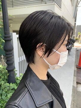 ロイジー(roijir) 【roijir 表参道】くびれショート☆ダークアッシュ