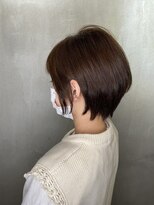 アンダーバーホワイトモデ 河内長野(_WHITE mode)&nbsp;20代30代40代ナチュラルショートボブモテ髪