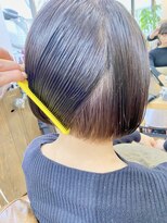 ワン エイティー ディグリース 恵比寿(180°One Eighty Degrees.)&nbsp;ボブ/インナーカラー/ラベンダー/ナチュラルボブ/20代/30代