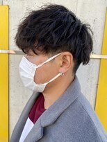 ニアウ 太田店(Niau)&nbsp;ツイストスパイラルパーマ波巻きパーママッシュメンズカット