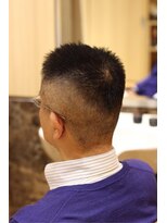 ヘアーモードキクチ 日本橋三越前店 バリカン2ミリ ソフトモヒカン