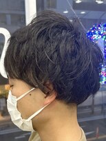 ヘッズ 本八幡店(HEADS)&nbsp;MEN'S HAIR  センターパート　ツイストスパイラル　コンマヘア