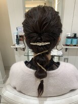 エクリフルール(equri fleur)&nbsp;【目黒】編みおろしアレンジ