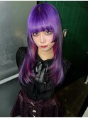 姫カット姫ウルフ中性ウルフレイヤーカットロングウルフカット