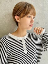 アッシュ 笹塚店(Ash)&nbsp;ミニウルフ/くすみブルー/イヤリングカラー/韓国ヘア[U24/笹塚]