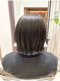 切りっぱなしボブ