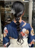 卒業式にぴったり！編み下ろしアレンジ